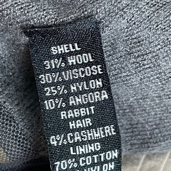 Knitted & Knotted Anthropologie Cardigan Size XS Gray Beige Layer Sweater - Picture 6 of 7